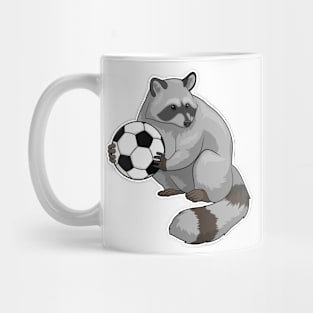 Racoon Soccer player Soccer Mug